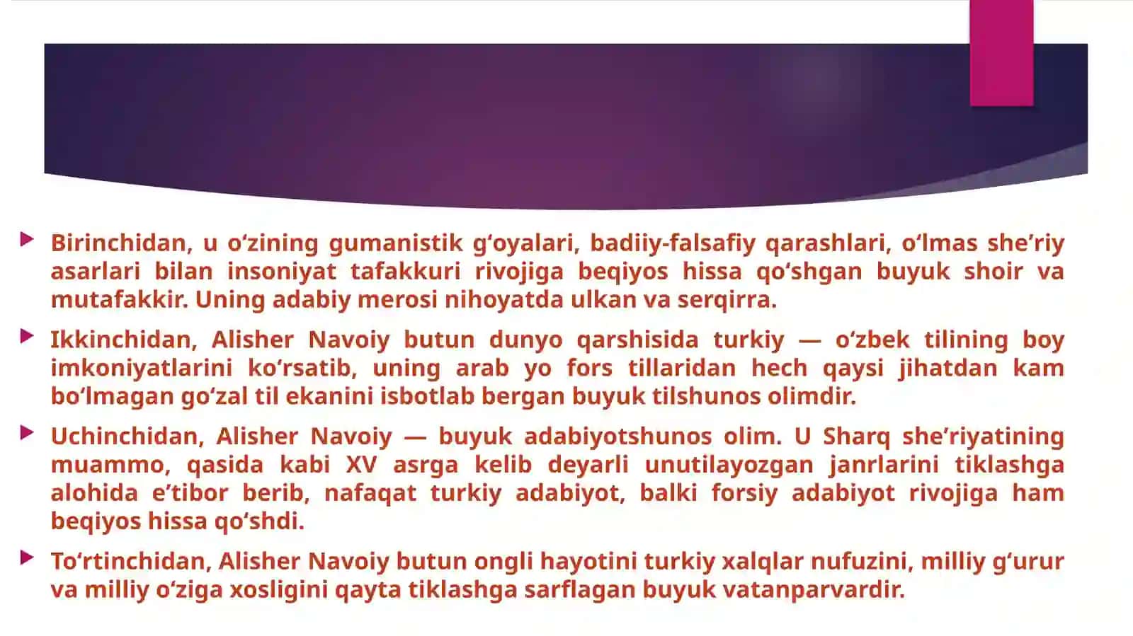 Alisher Navoiy hayoti va ilmiy merosi 3