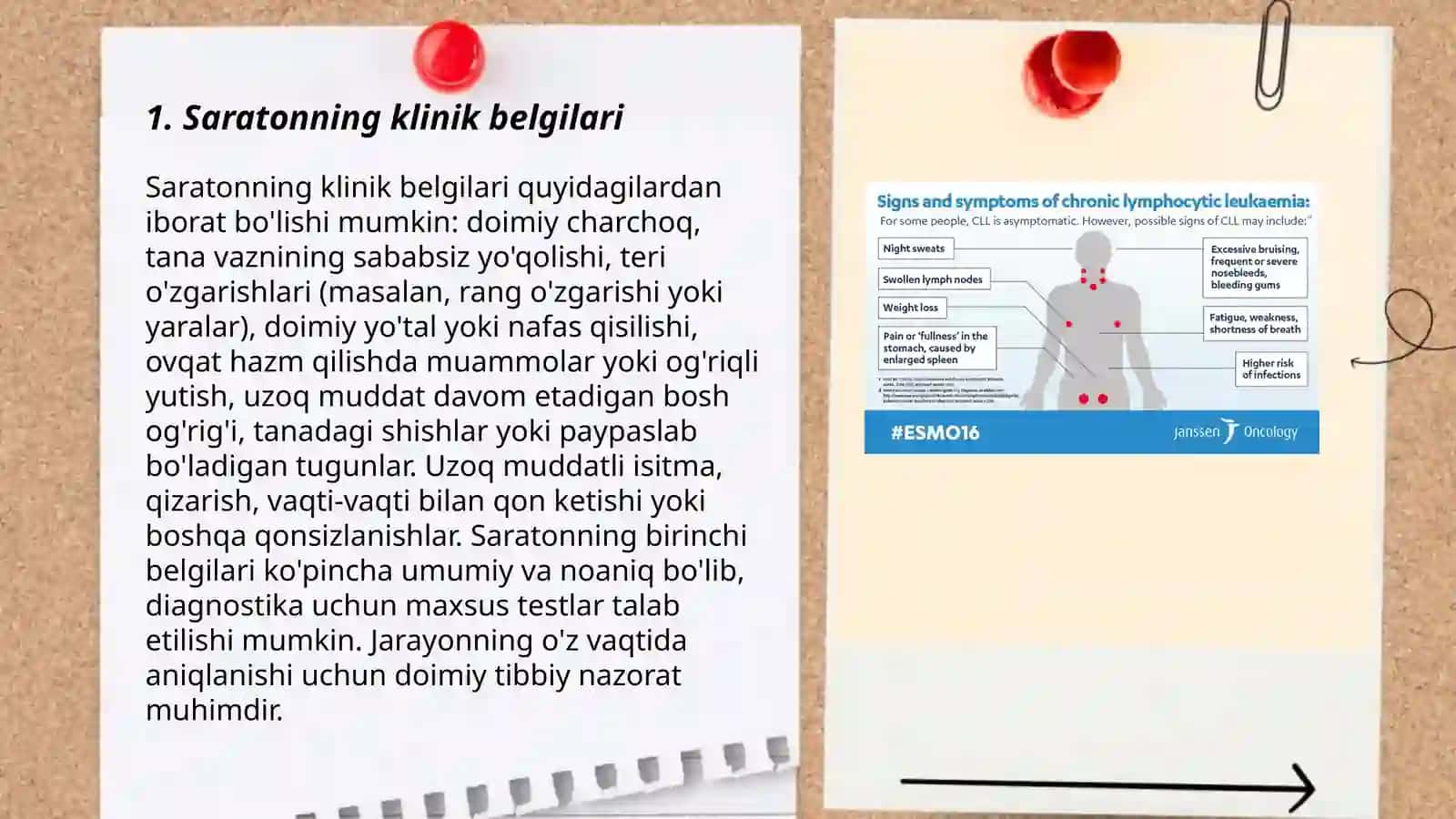 Saraton kasalliklari bilan ogʻrigan oʻquvchilar bilan mashgʻulot oʻtish tamoyillar 3