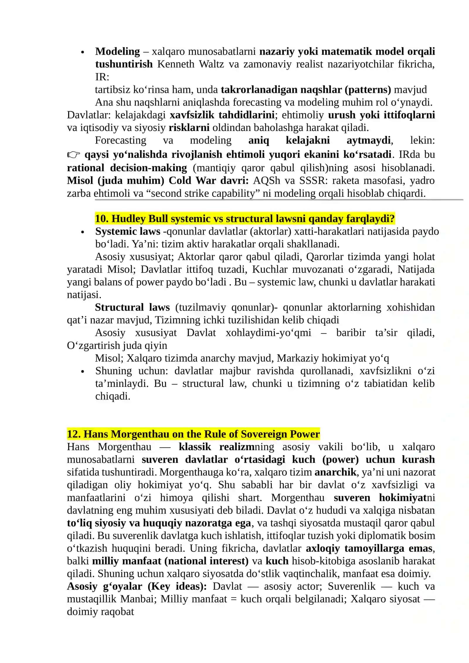 International system 3