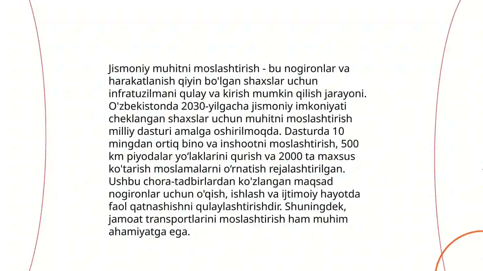 Jismoniy muhitni moslashtirish 3