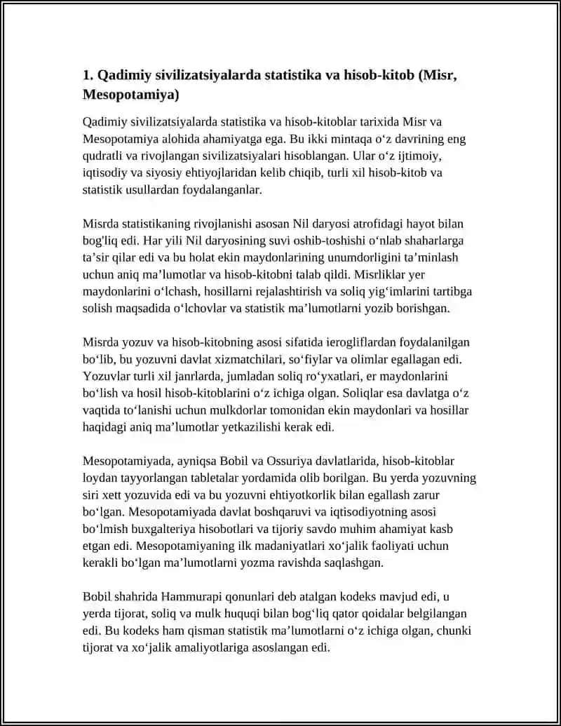 STATISTIKANING RIVOJLANISH TARIXI 3