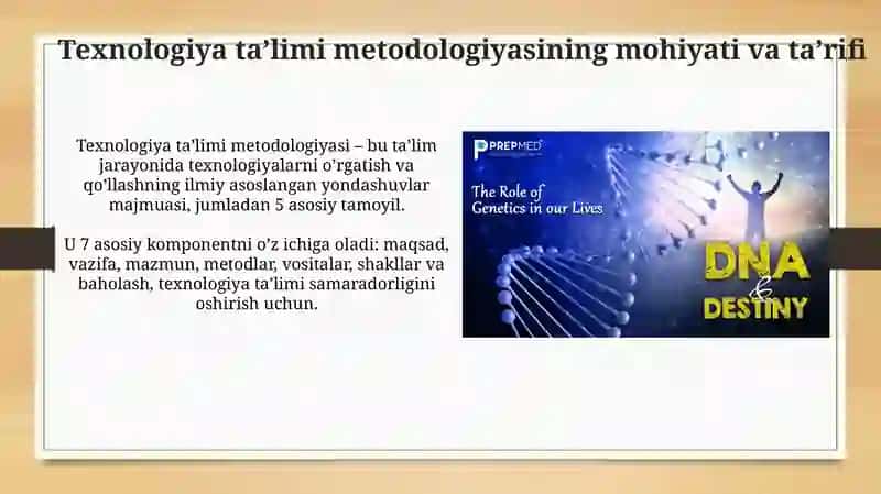 Texnologiya ta'limi metodikasi fanining tarbiyadagi oʻrni 3