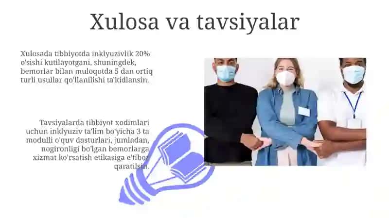 Inklyuziv tibbiyotni amalga oshirish: Strategiyalar va yechimlar 3
