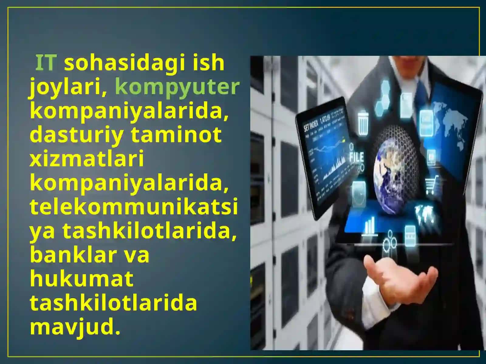 IT sohasi 3