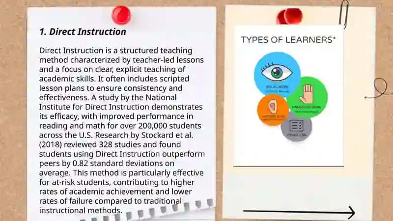 Different methods of learning 3