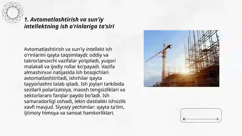 Avtomatlashtirish va sun'iy intellektning ish o'rinlariga ta'siri 3
