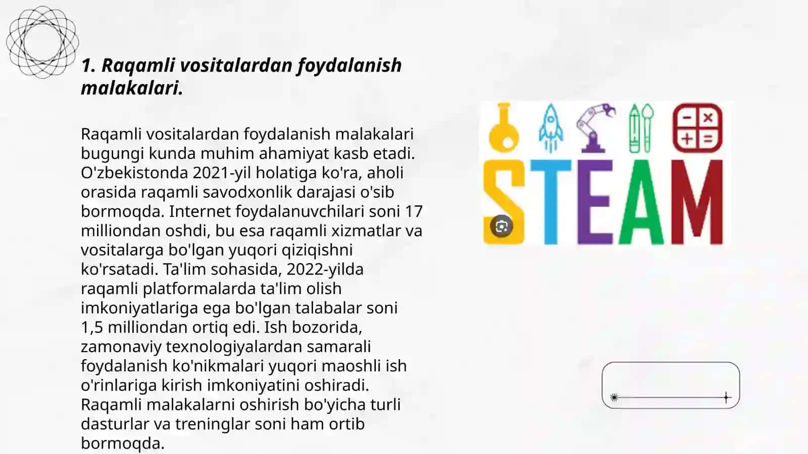 Maktabgacha taʼlim tashkilotlari pedagoglarining digital kompitensiyalari 3