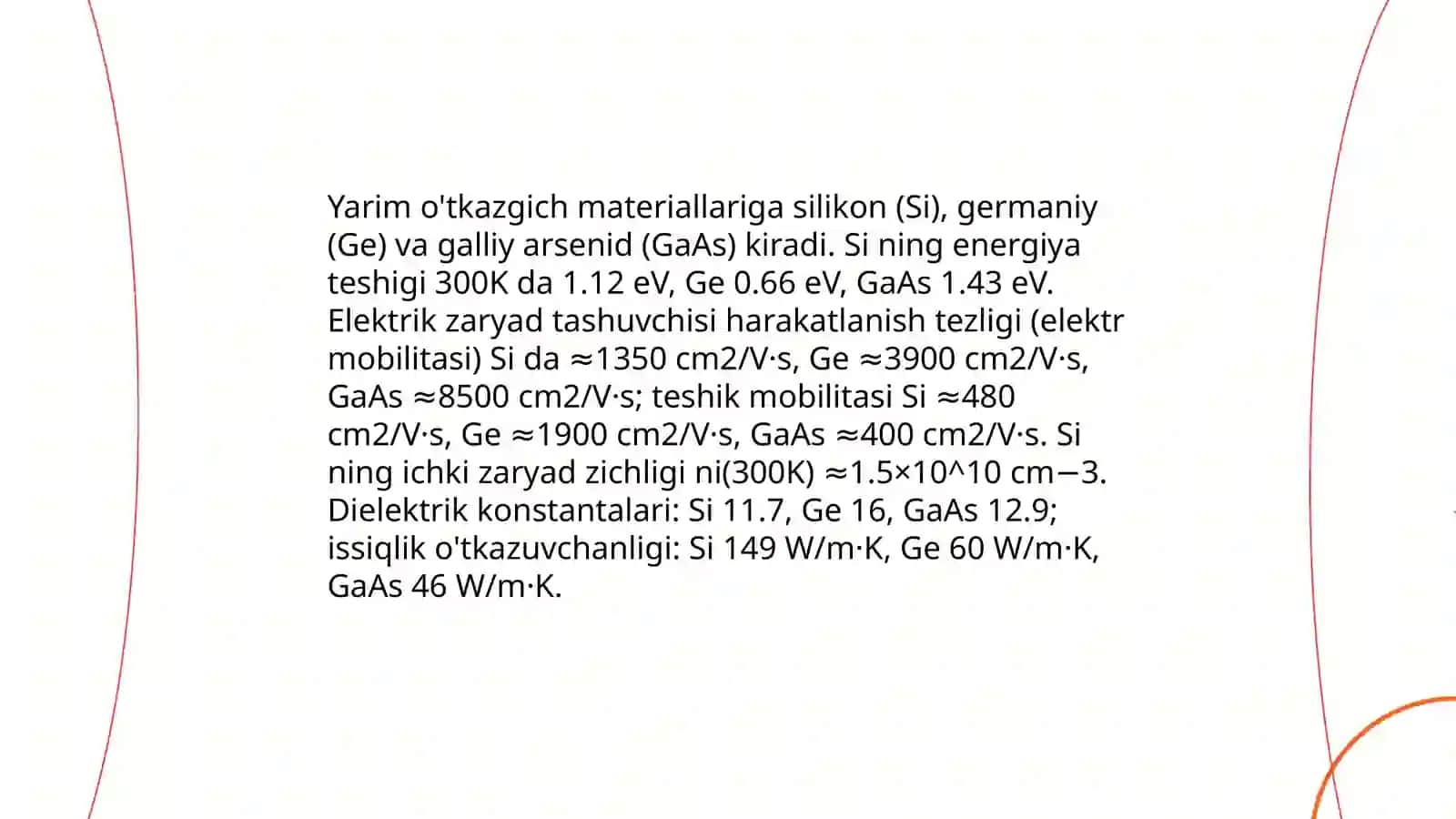 Yarim o'tkazgichli elektronikaning texnologik asoslari 3