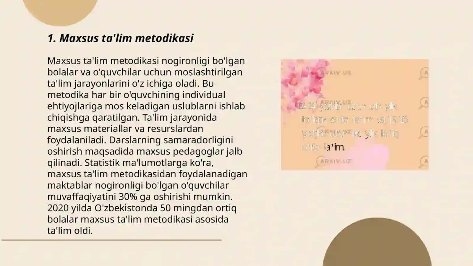 Maxsus ta'lim metodikasi 3