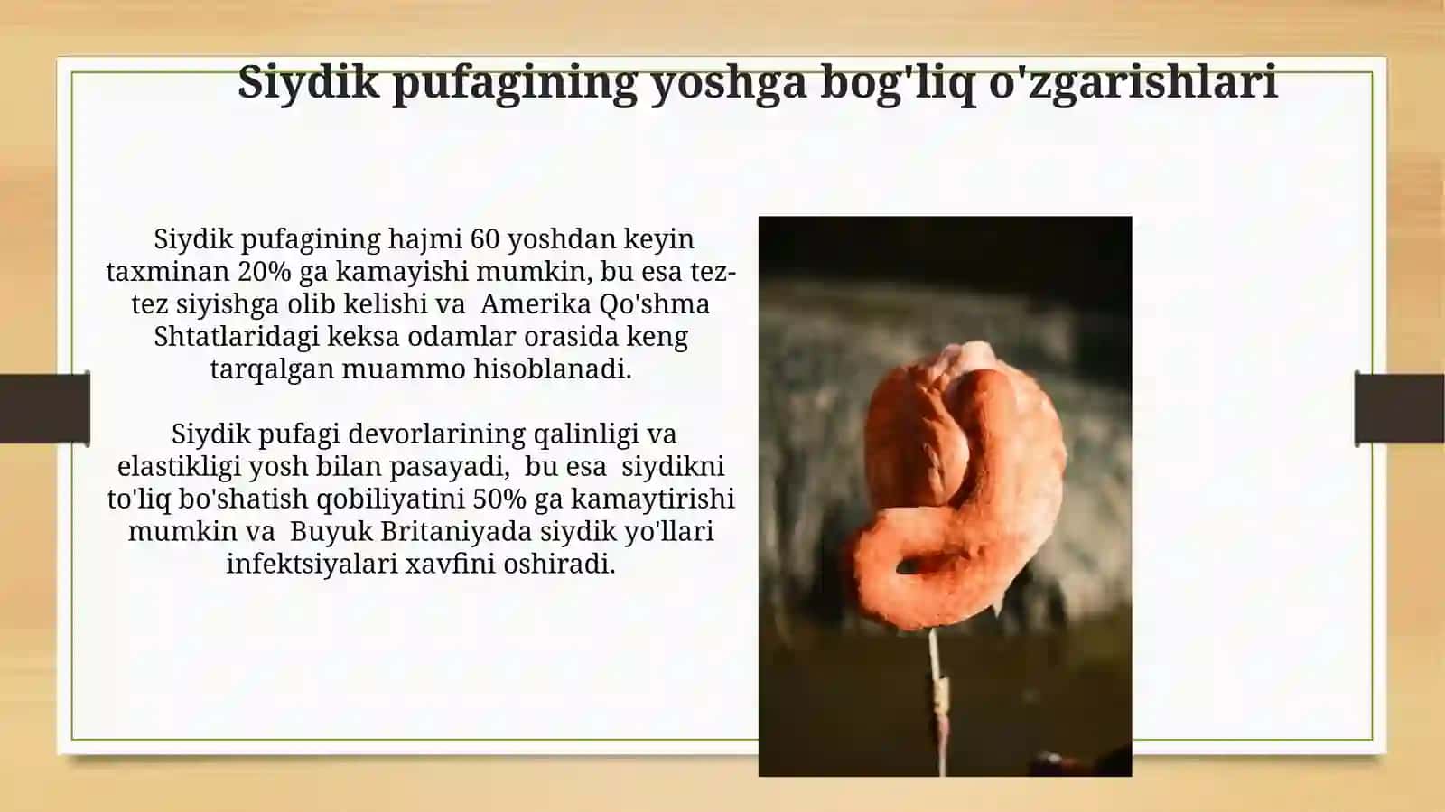 Buyrakning yoshga bog'liq o'zgarishlari 3