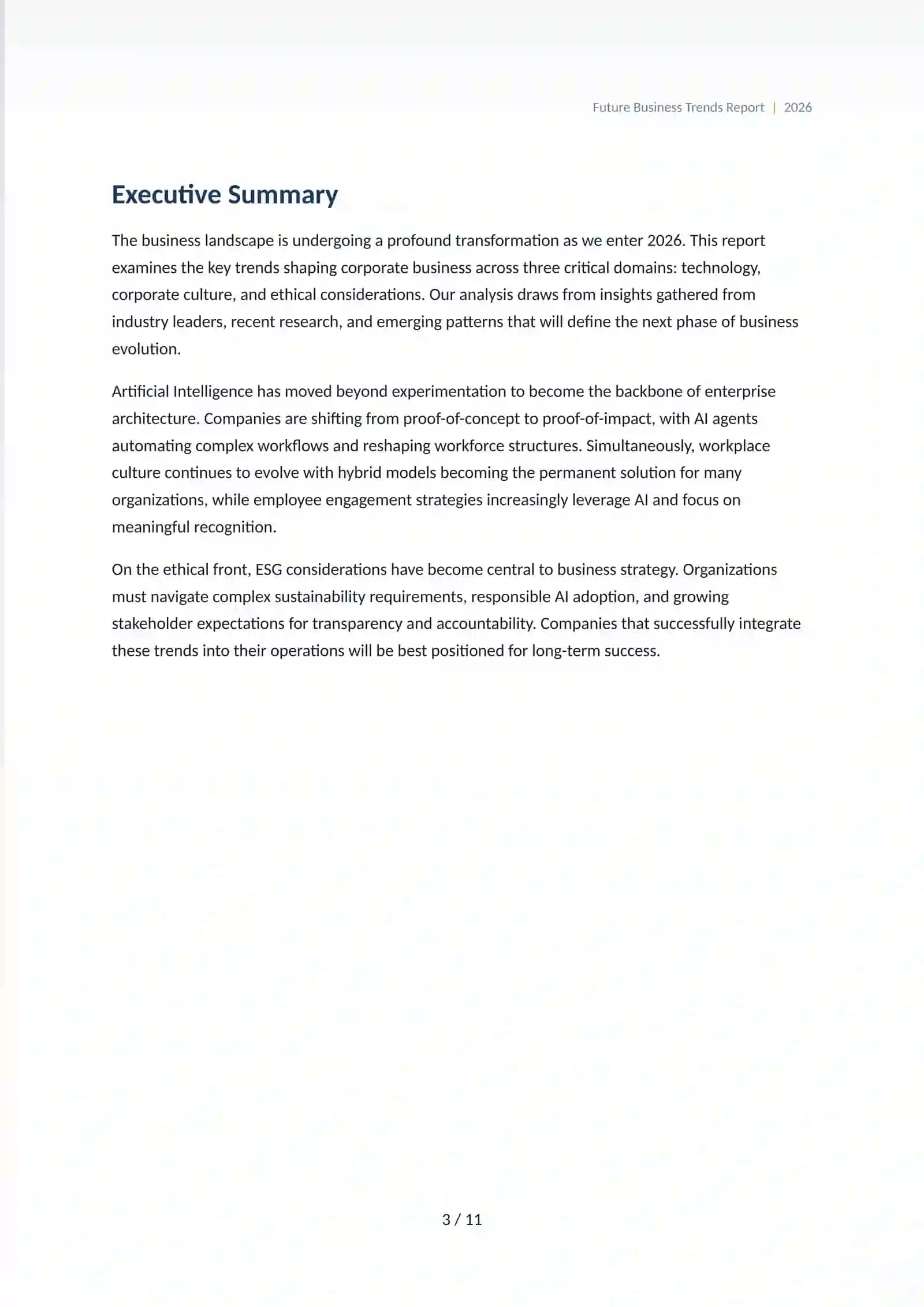 future business trends report book 3