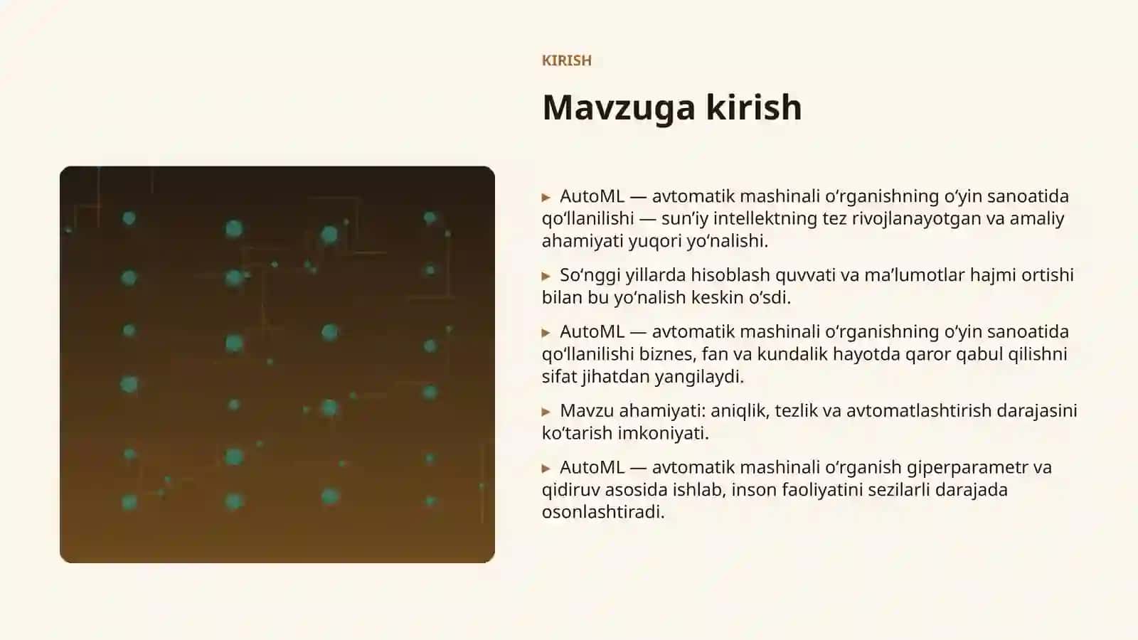 AutoML — avtomatik mashinali oʻrganishning oʻyin sanoatida qoʻllanilishi 3