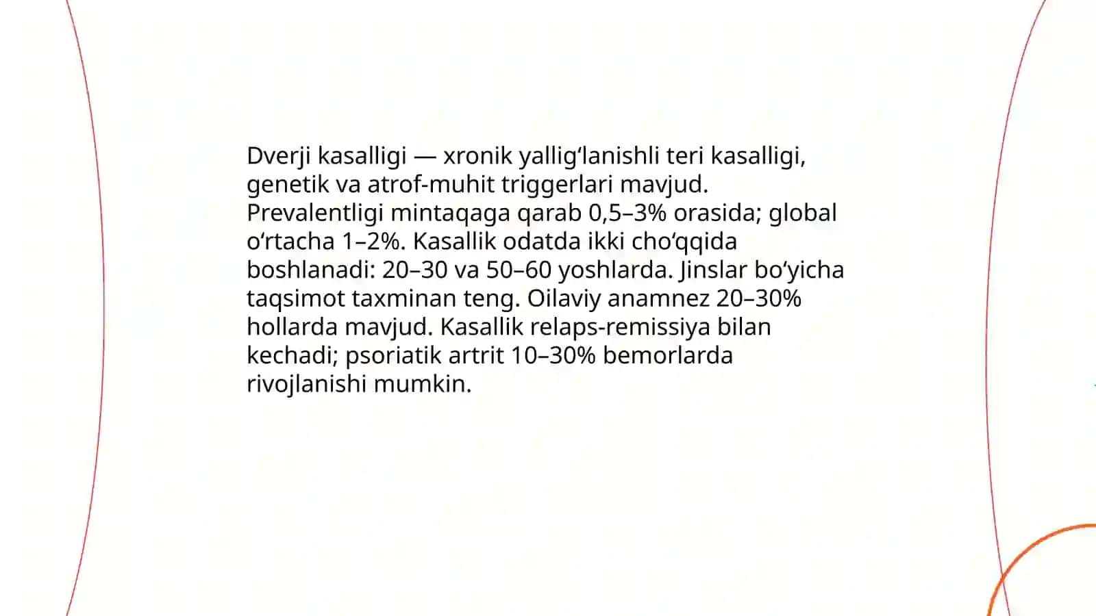 Dverji kasalligi.Psoriaz va Qizil yassi temiratki atipek turlari 3