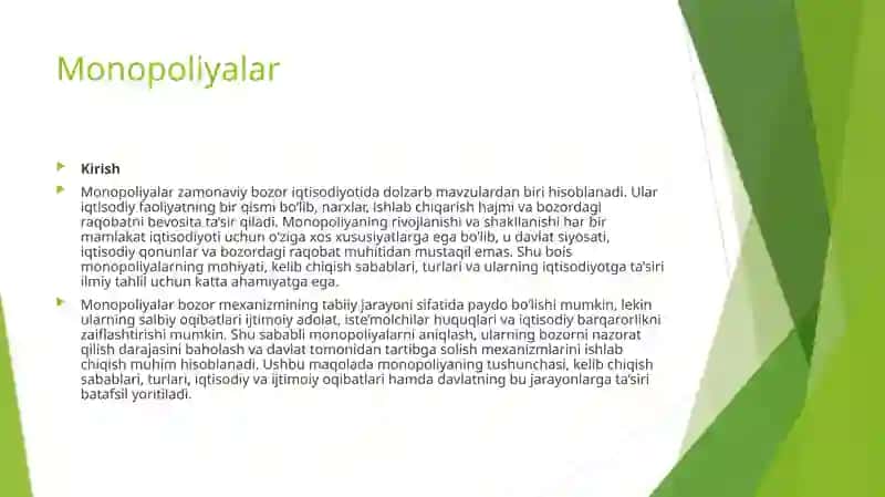 Monopoliyalar 3