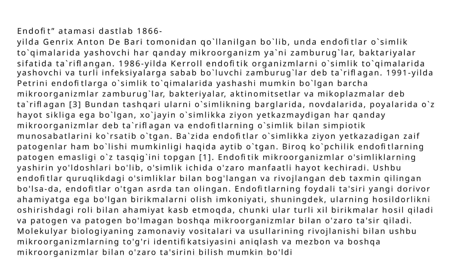 Endofit mikroorganizmlarni o’simliklardan ajratib olish 3