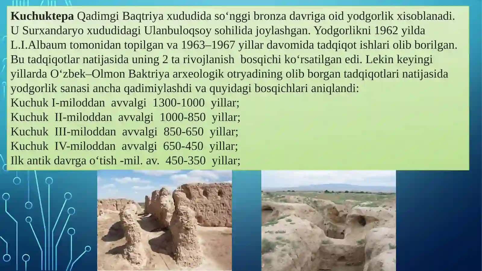 Ilk temirdavriyodgorliklari 3