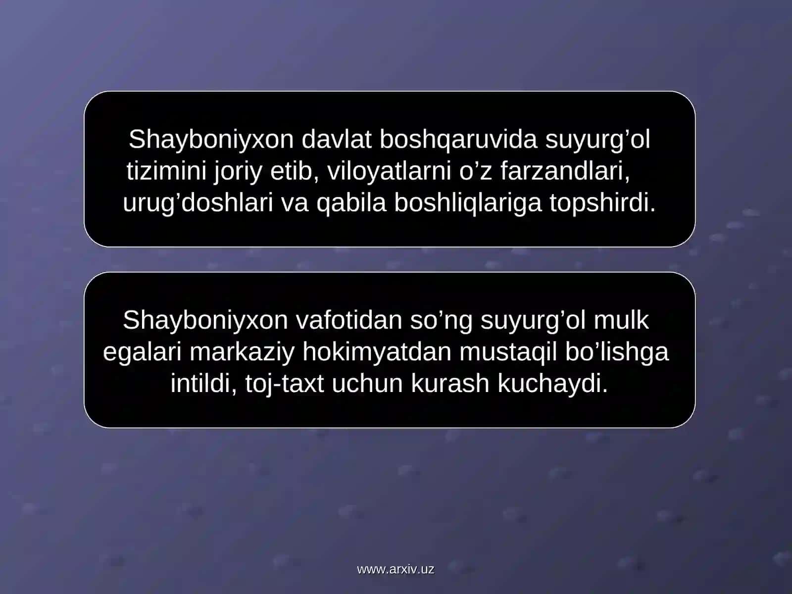 Buxoro xonligi 3