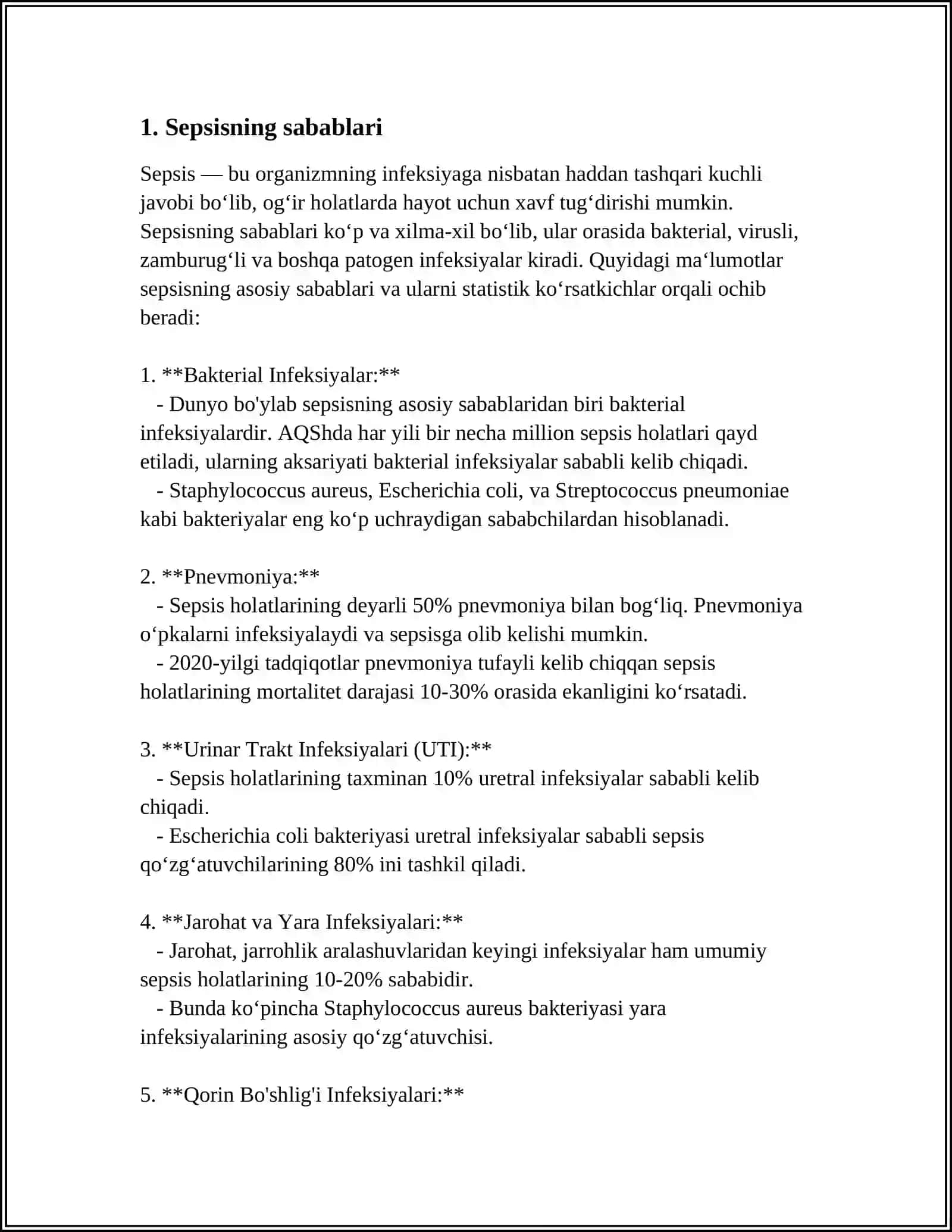 SEPSIS 3