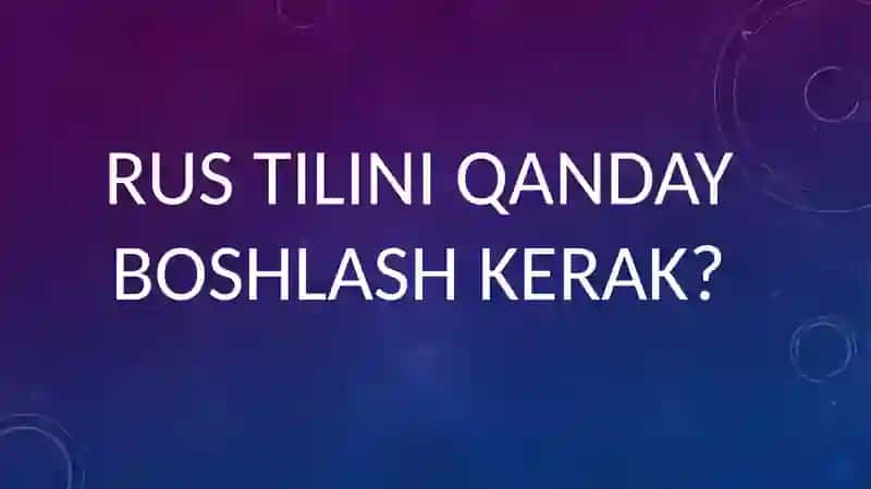 Rus tilidan razgavor uchun qollanma 3