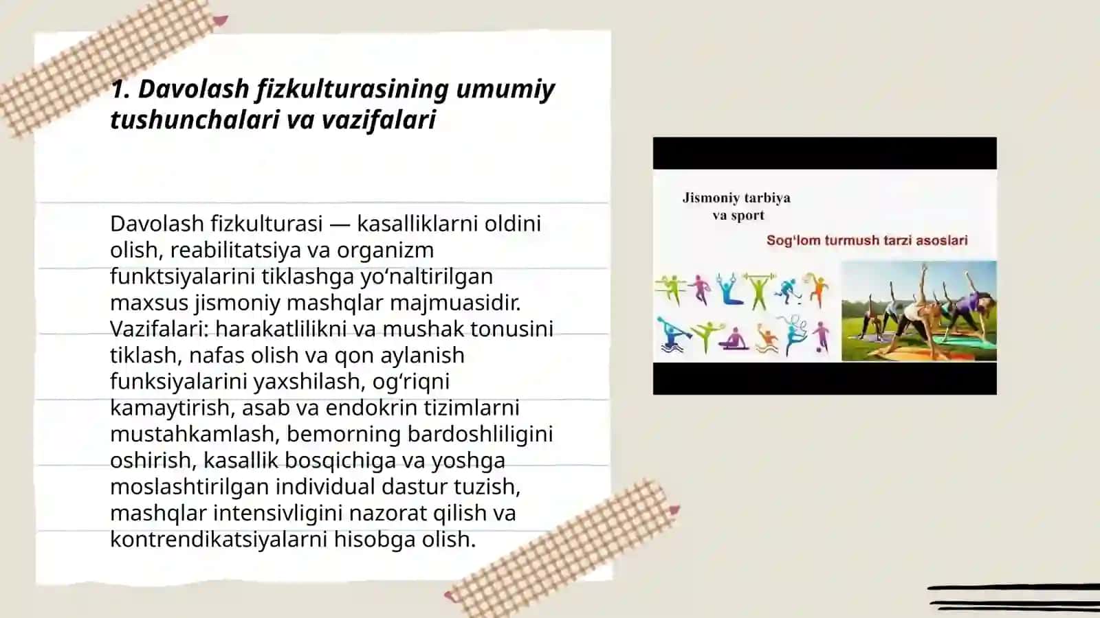 Davolash fizkulturasining umumiy asoslari 3