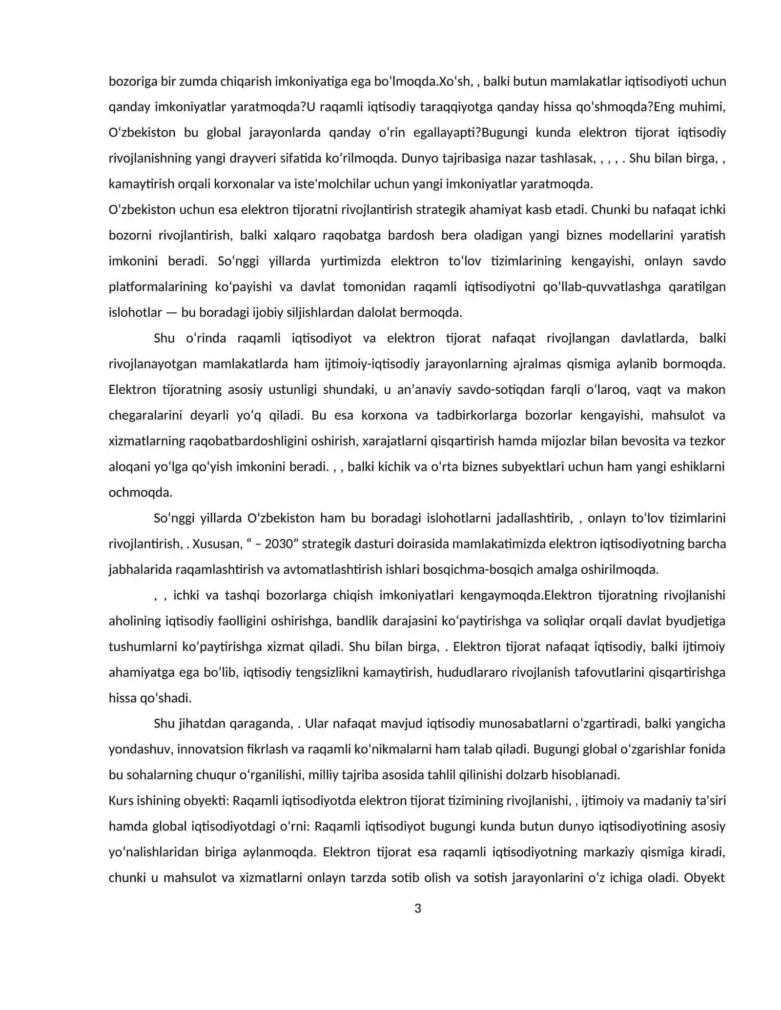 Raqamli Iqtisodiyotda elektron tijoratning rivojlanishi va uning ahamiyati 3