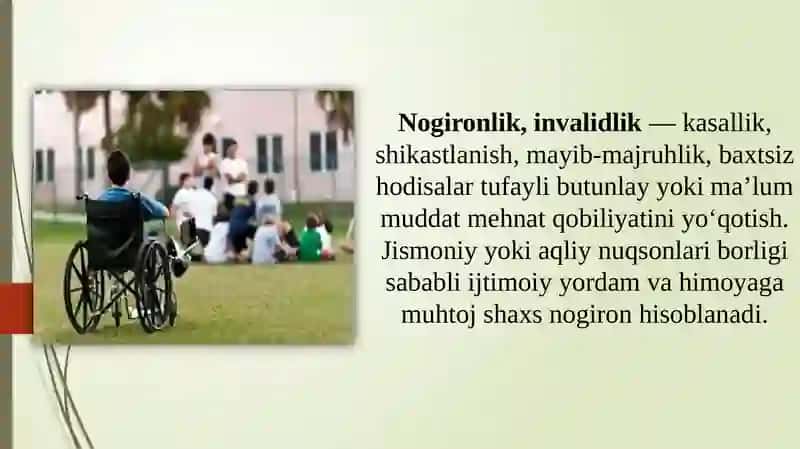 Oiladantashqaridayashovchinogironligiborbolalarreabilitatsiyasining o'ziga xos xususiyatlari 3