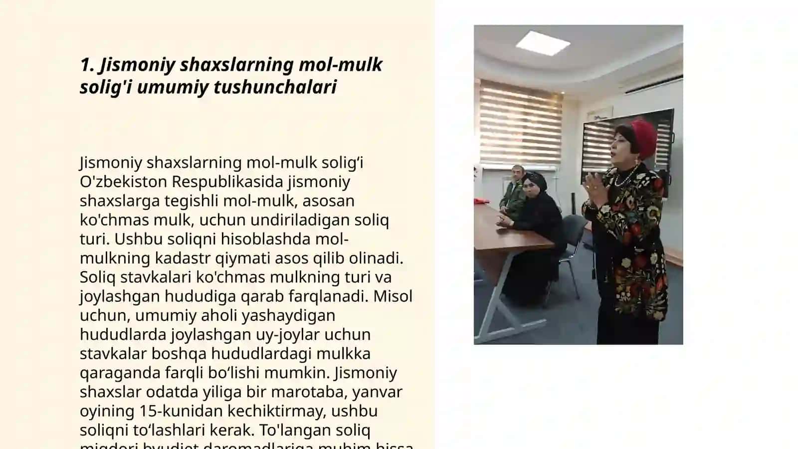 Jismoniy shaxslarning mol-mulk soligini imtiyozlari va hisoblab chiqarish tartibi 3