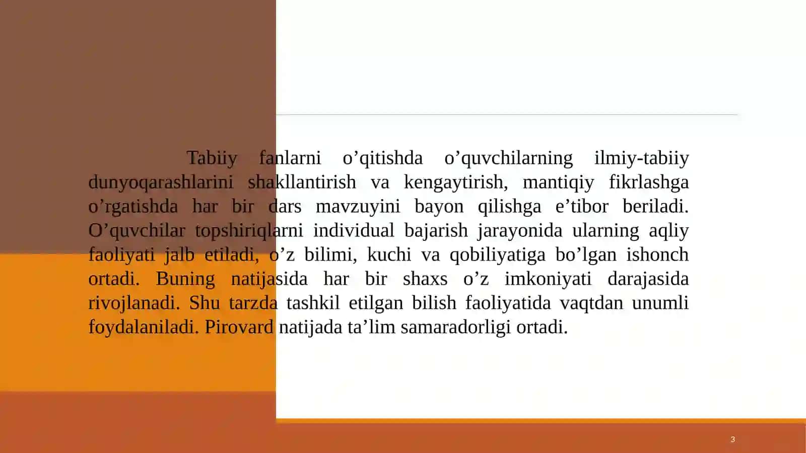 Tabiiy fanlarni o‘qitishda didaktik tamoyillar 3