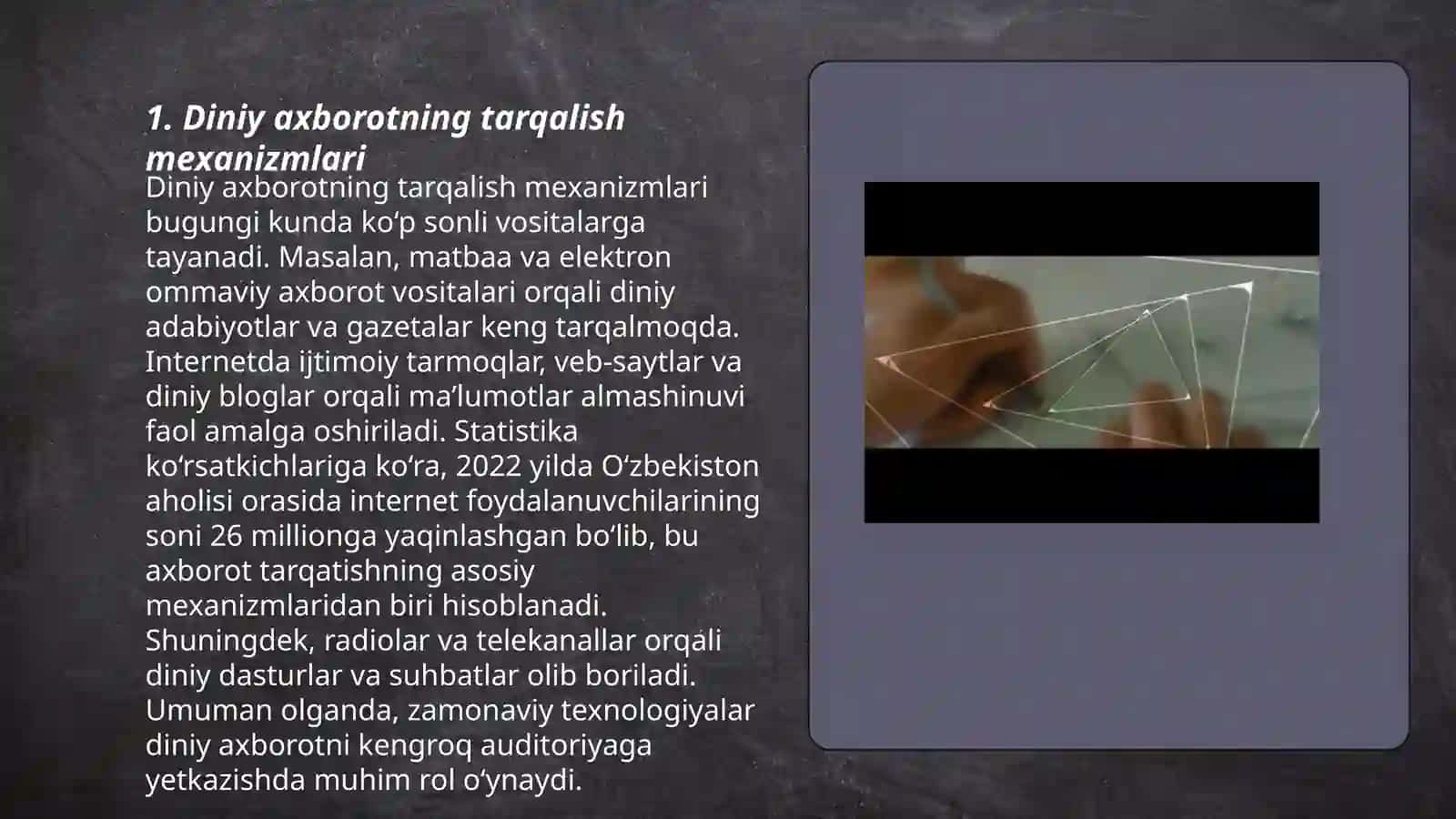 Diniy axborotning tarqalish mexanizmlari 3