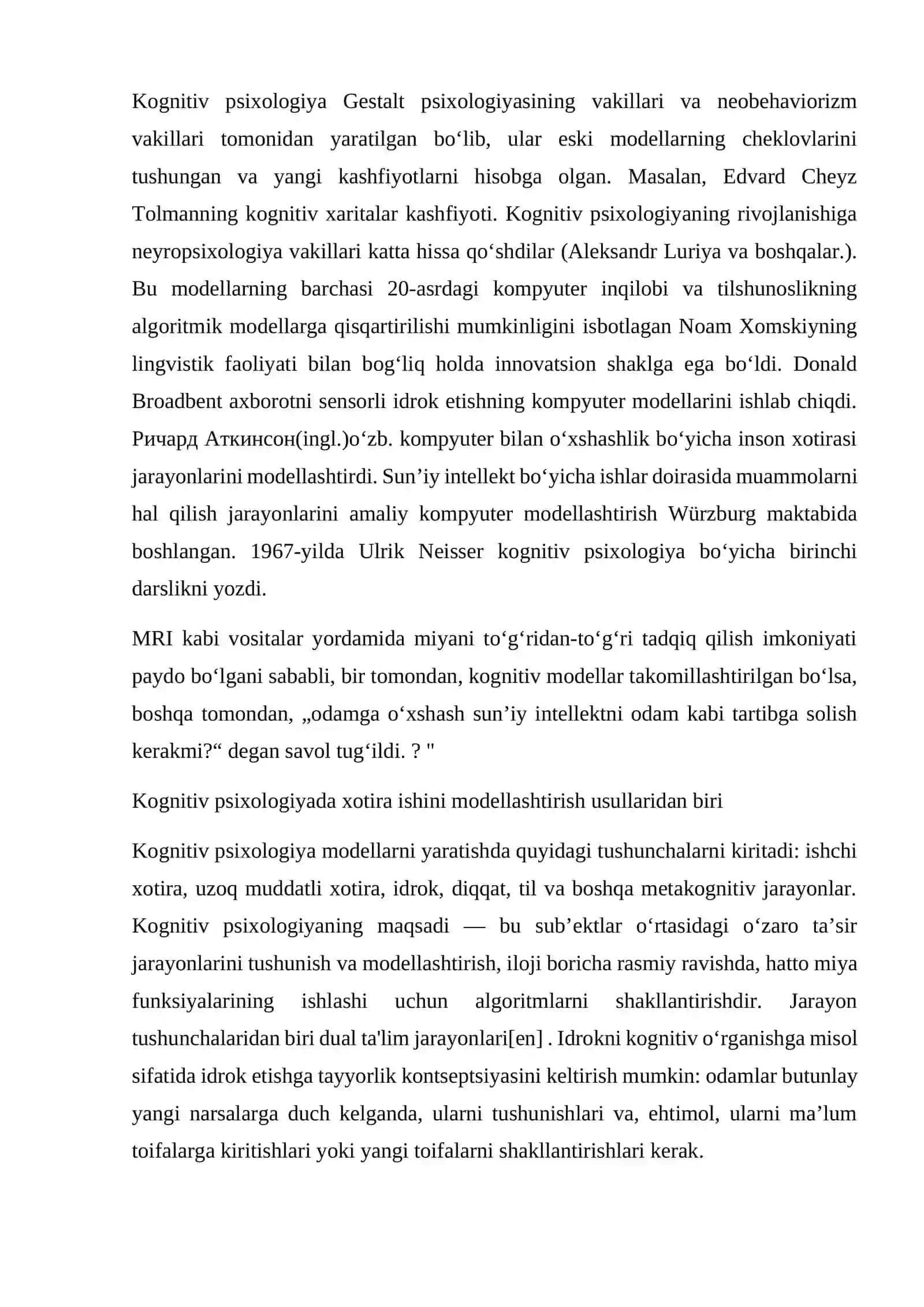 Kognitiv psixologiyada diqqat tadqiqotlari 3
