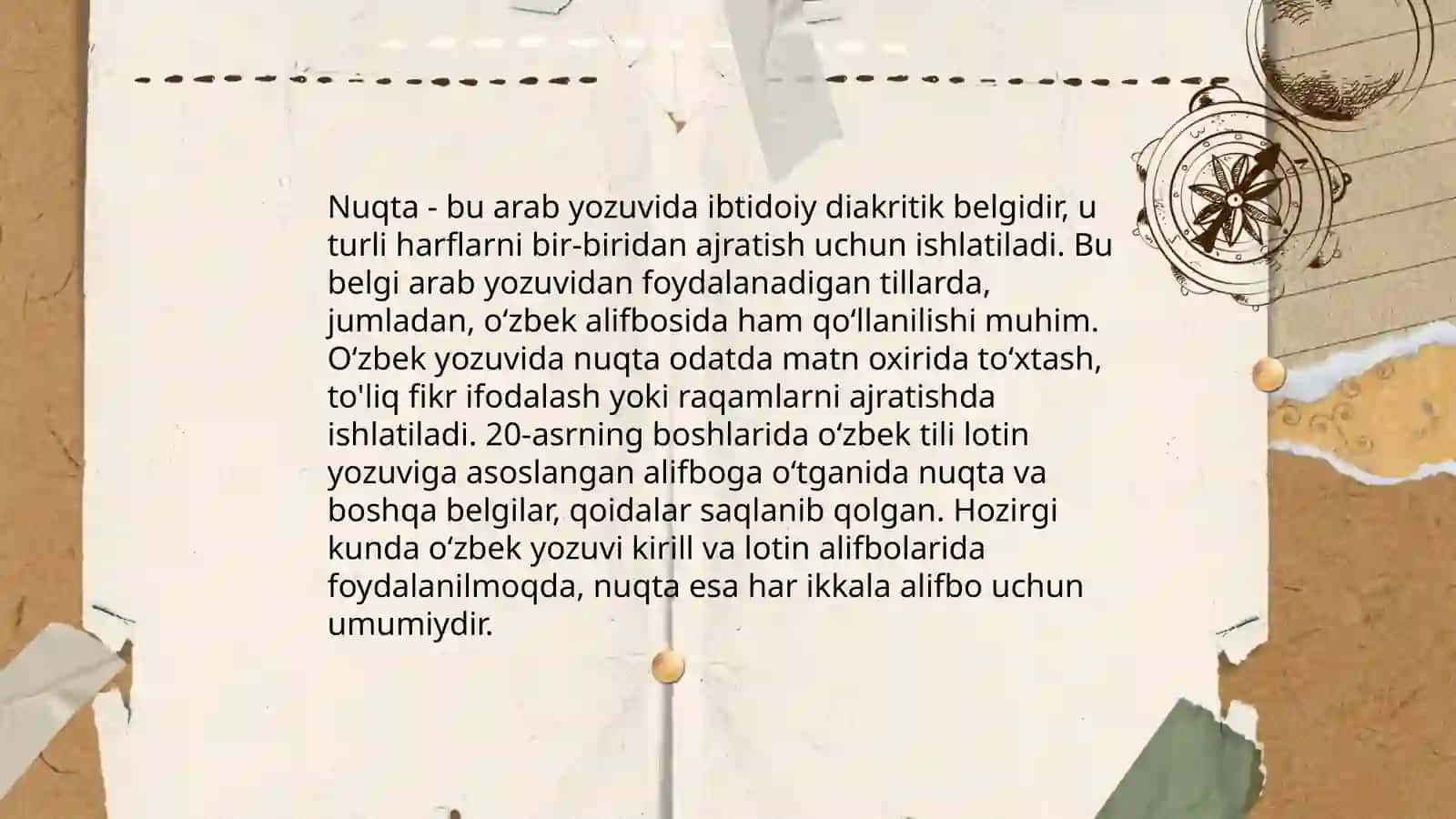 O'zbek tilida tinish belgilari 3