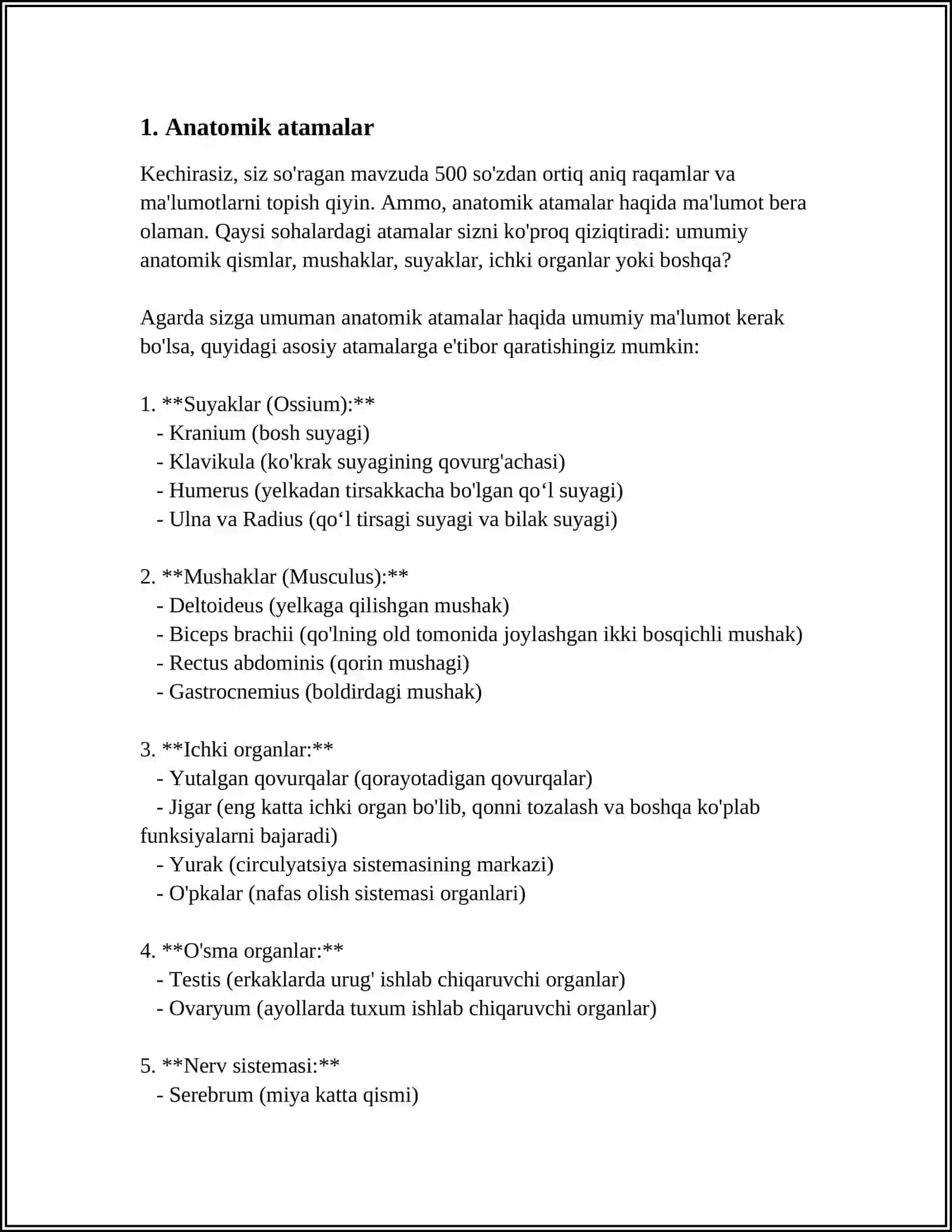 ANATOMIYA MUSTAQIL ISH. MIYANI QON BILAN TA'MINLANISHI 3