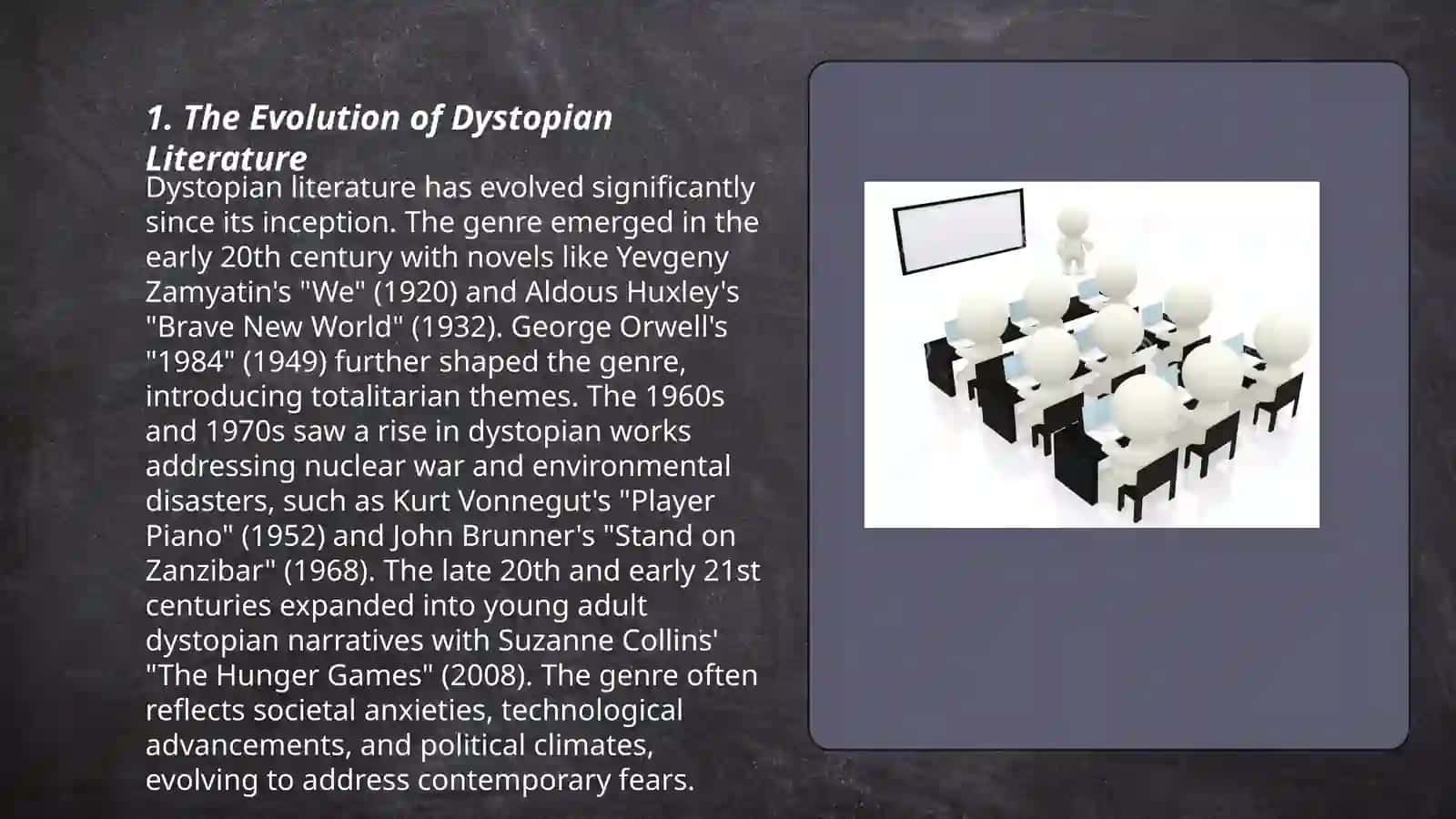 The Evolution of Dystopian Literature 3