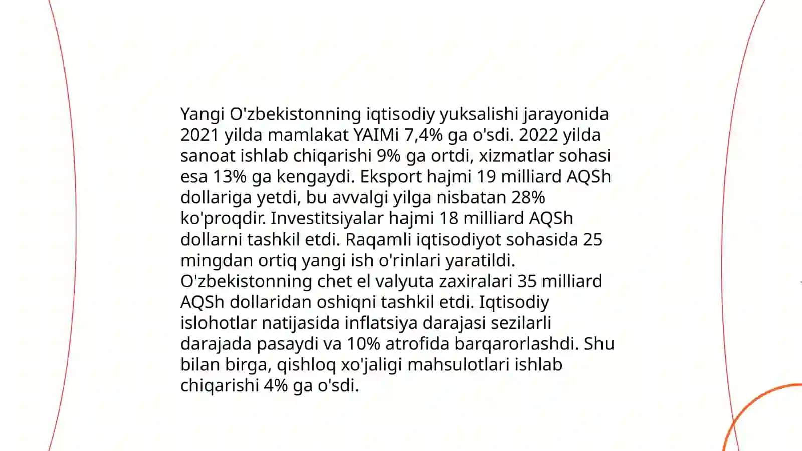 Yangi O'zbekiston - mening tasavvurimda 3