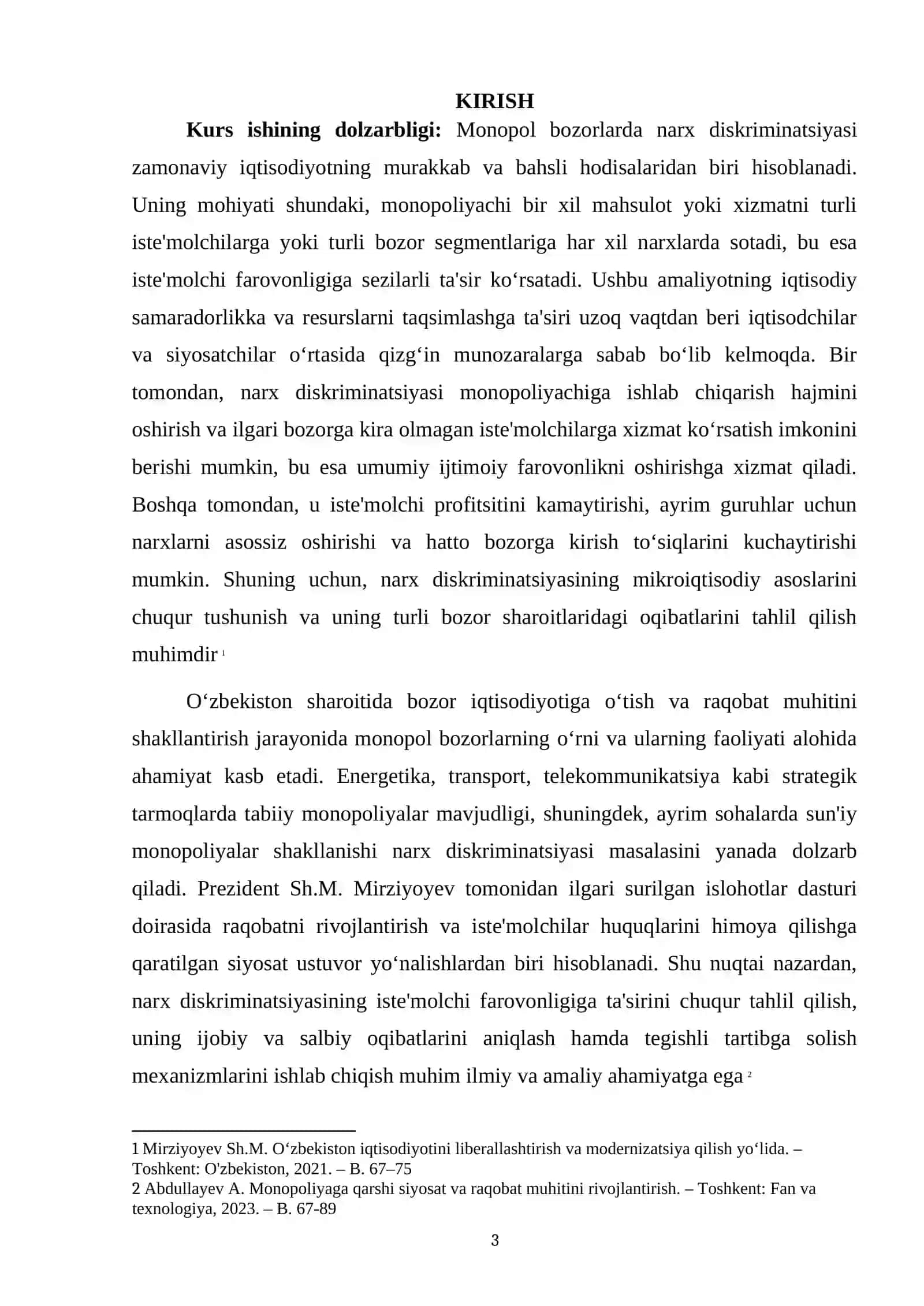 MONOPOL BOZORDA NARX DISKRIMINATSIYASINING ISTE’MOLCHI FAROVONLIGIGA TA’SIRI 3