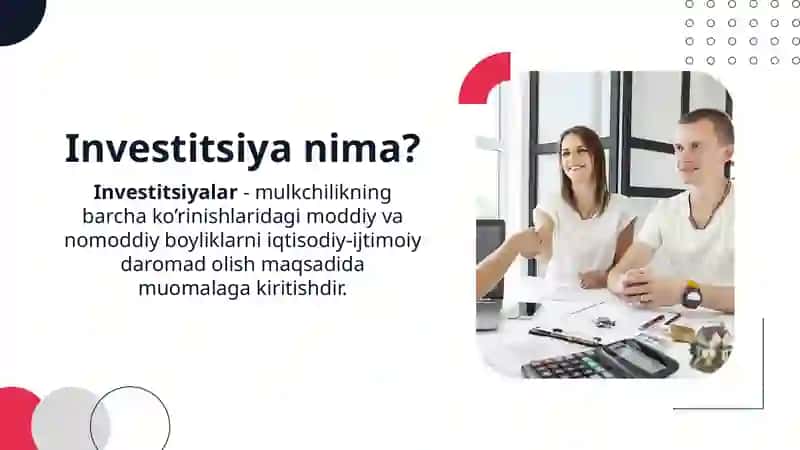 Sug’urta kompaniyasining investitsiya faoliyati 3