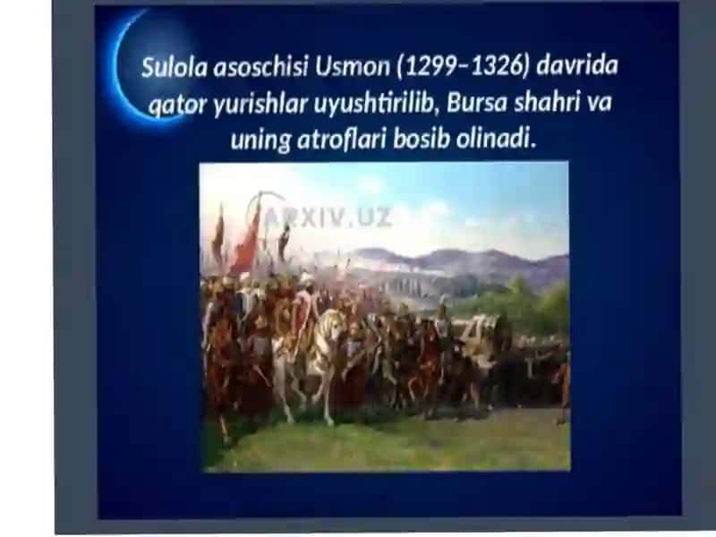 USMONIYLAR IMPERIYASINING TASHKIL TOPISHI 3