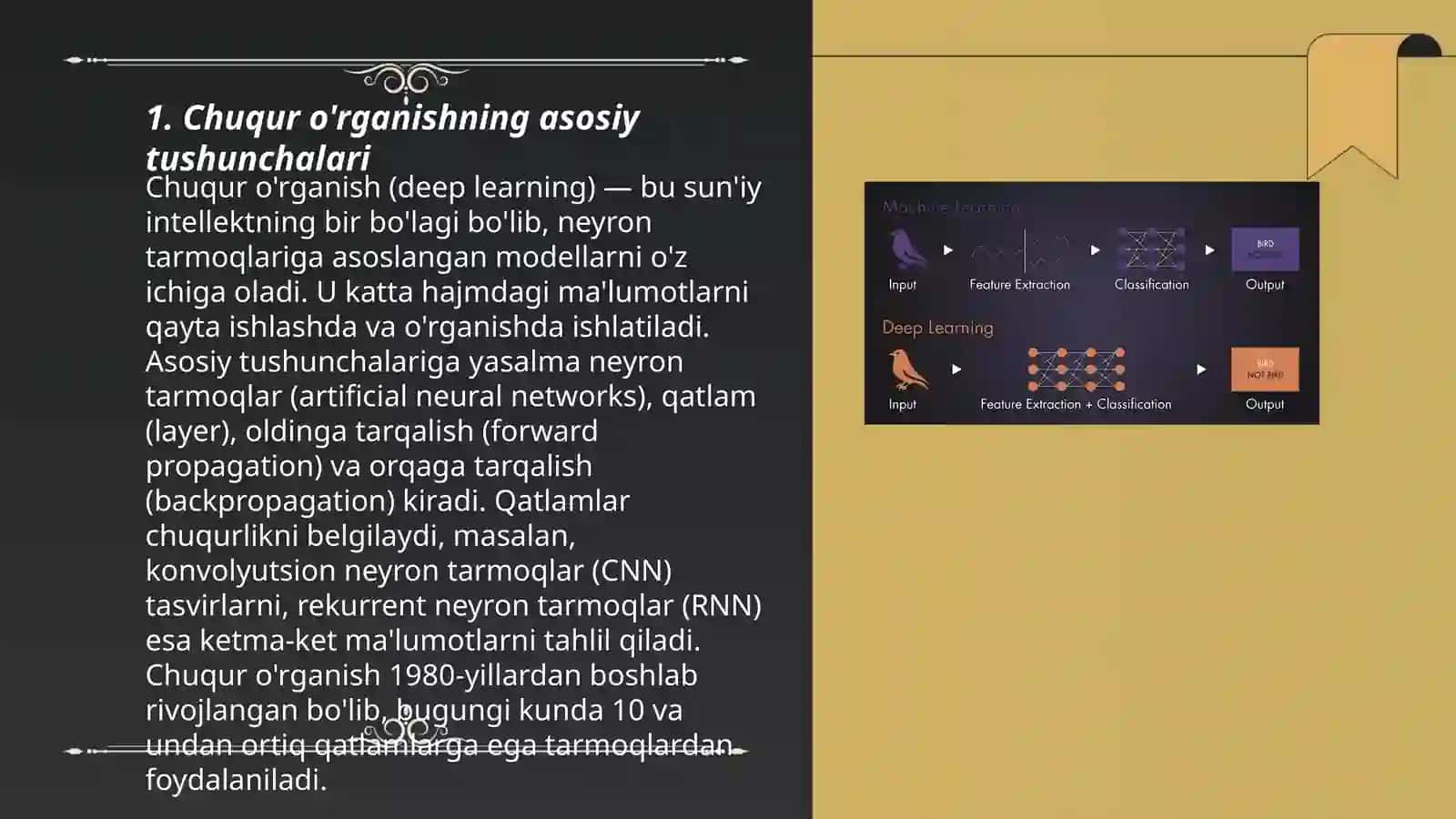 Chuqur o'rganish (Deep Learning) 3