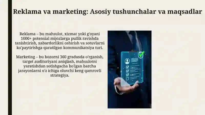 Media vositalarida reklama va marketing 3