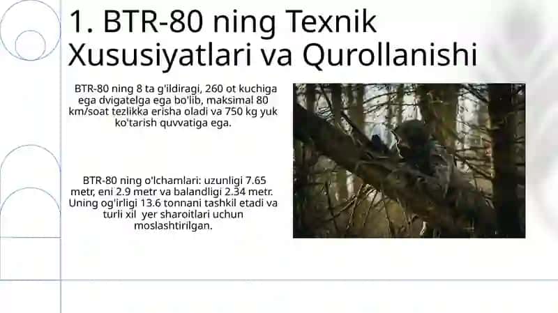 Zirxliy tranpirtir BTR 80 3
