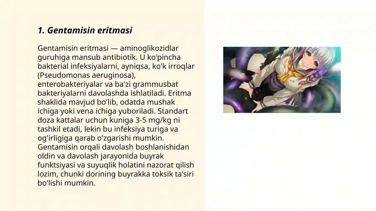 Gentamisin eritmasi 3