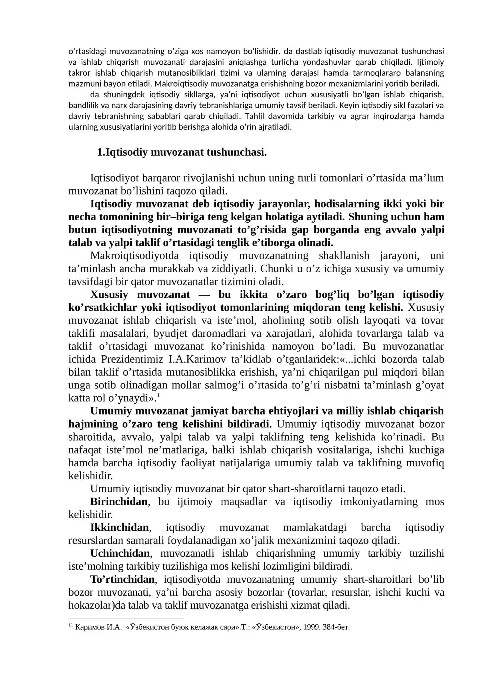 Makroiqtisodiy nisbatlar va muvozanatlilik 3