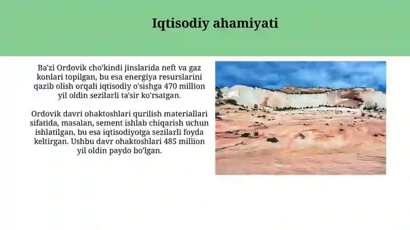 Ordavik davri geologiyasi 3
