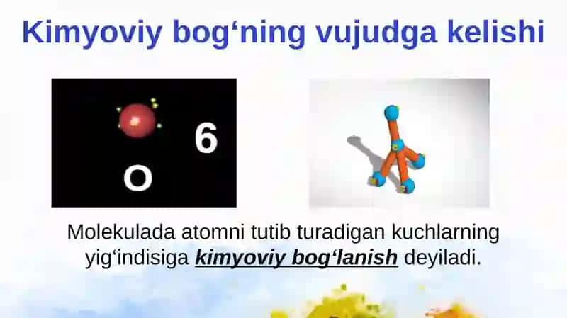 Kovalent bog‘lanish 3