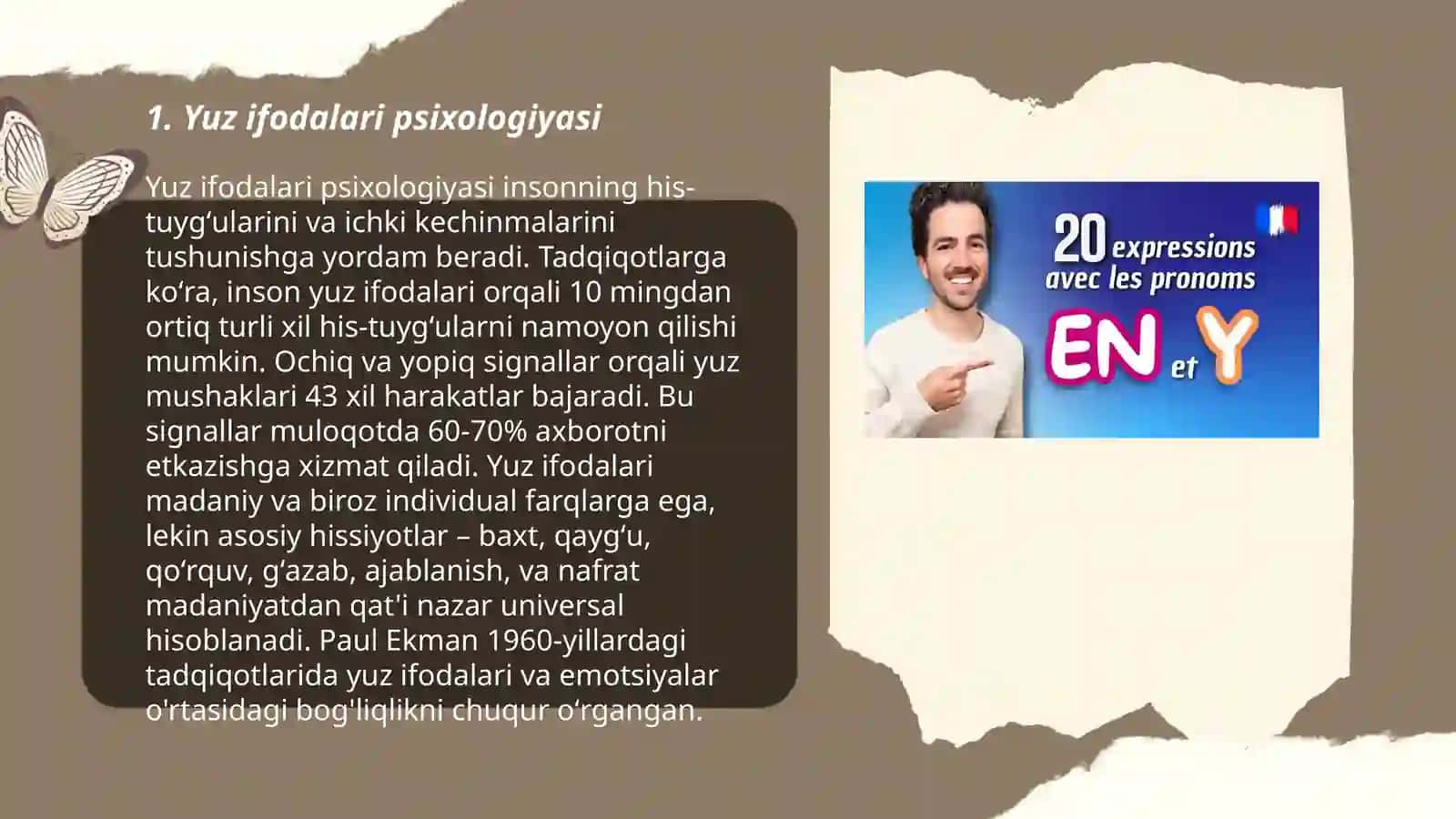 Yuz ifodalari psixologiyasi 3