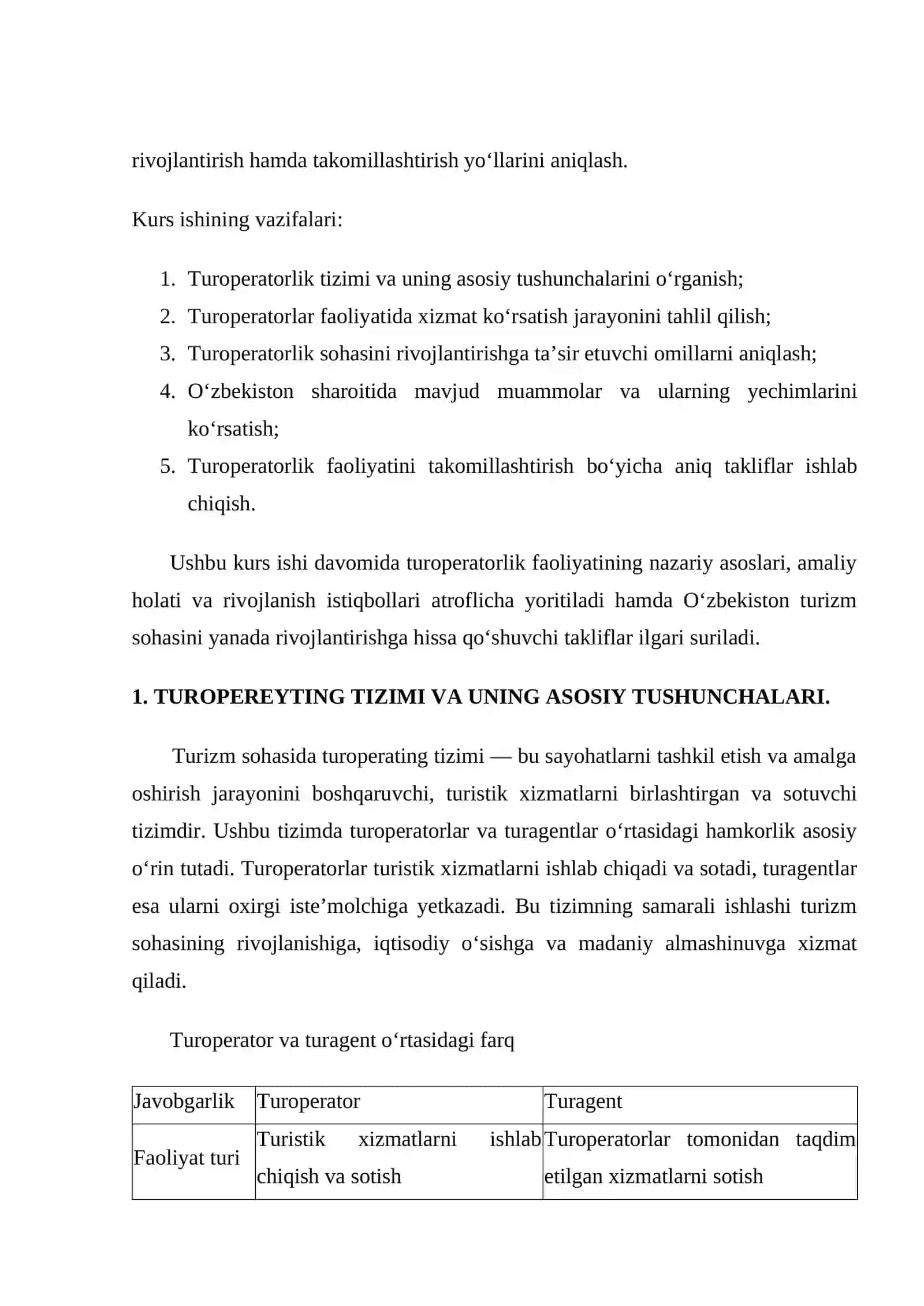 Turoperatorlik faoliyatini rivojlantirish yo'llari 3