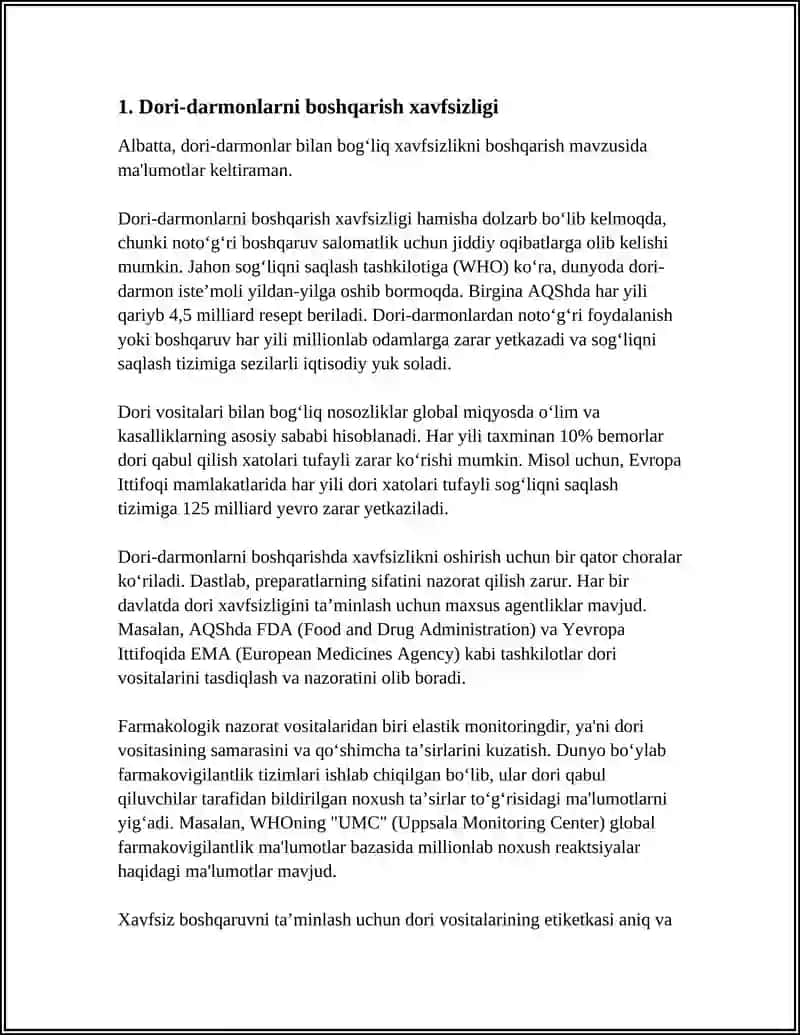 TIBBIY XODIMLAR XAFSIZLIGI 3