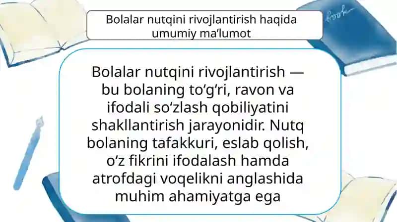Bolalar nutqini rivojlantirish 3