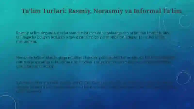 Taʼlim turlari va shakllari 3
