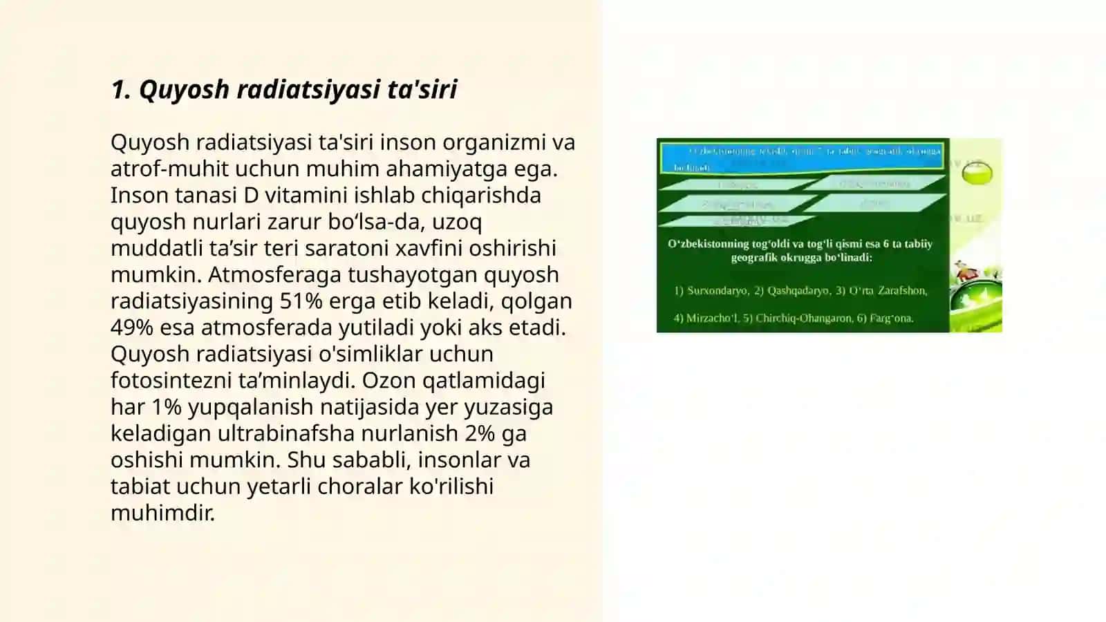 Geografik omillarning iqlimga ta’siri 3